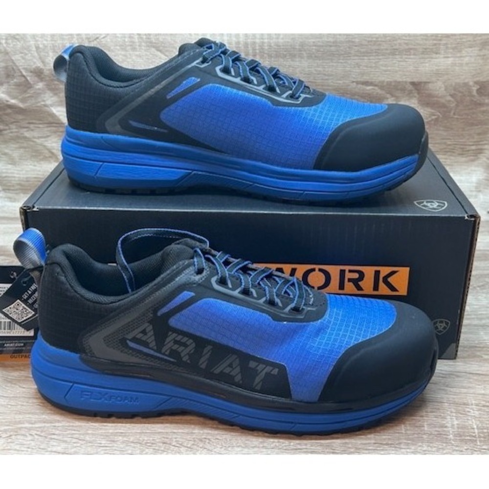 Ariat Women's Outpace Composite Toe EH Slip Resistant Safety Shoes NIB Size 8.5W - Picture 2 of 15